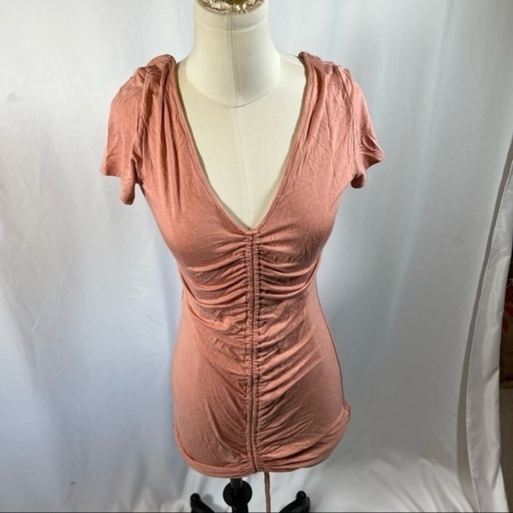 Peach Tight Dress